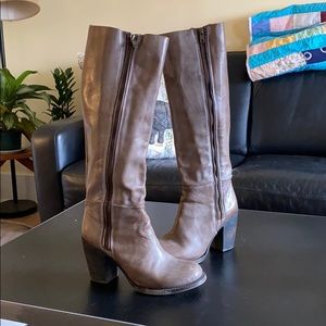 Freebird tall leather boots